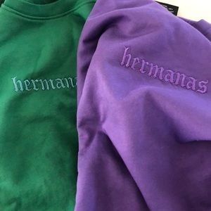 Sister’s Apparel Hermanas Crew Necks - Size Medium